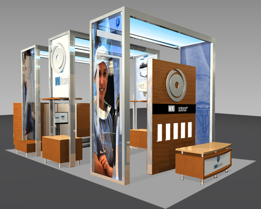 Exhibit Source - portable island trade show exhibits in Boston, MA